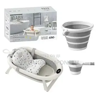 Foldable Baby Bath Set (4-in-1)