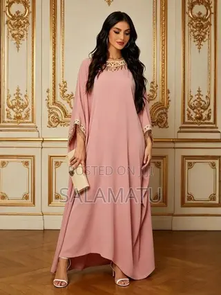 Luxury Embellished Kaftan Dress