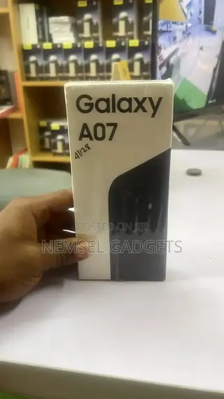 New Samsung Galaxy A07 128 GB Black