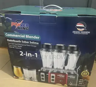 Opened Box Power King Blender