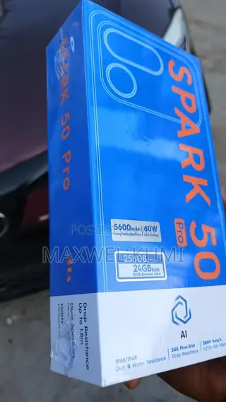 New Tecno Spark 50 Pro 256 GB White