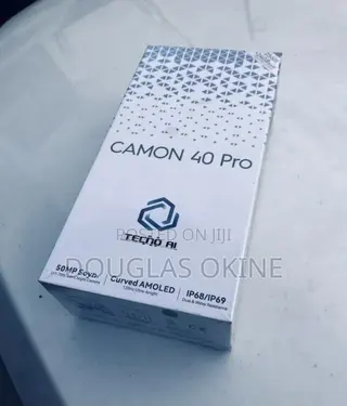 New Tecno Camon 40 Pro 4G 256 GB Black
