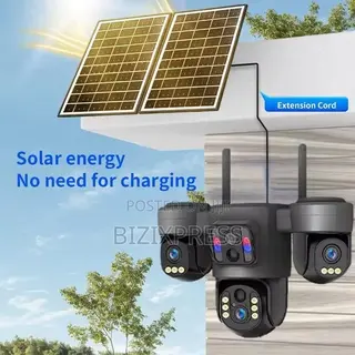 3 Lens 4g Solar Camera-Ubox