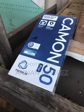 New Tecno Camon 50 Pro 256 GB Gray