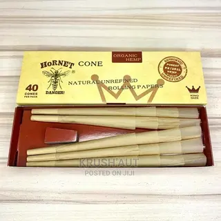 Prerolled Cones - Brown Hornet Hemp Organic Pre Rolls