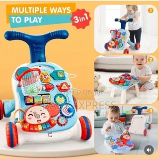 Baby Walker /Pusher With Music Activity Tray