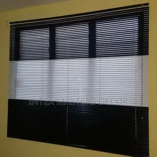 B/W Venetian Blinds