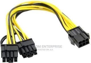 Pci Express 6 Pins Female to 8 Pins