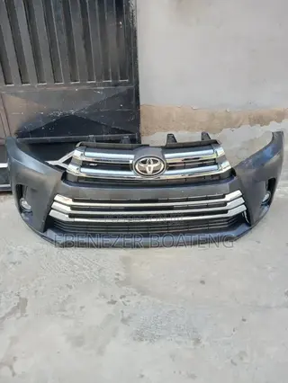 Toyota Highlander 2018 2019 Model Front Bumper Complete