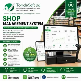 Shop Management Software System