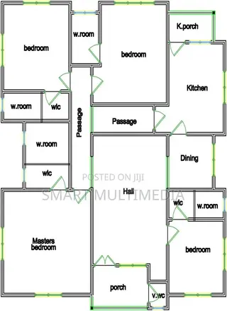 4 Bedroom House Plan