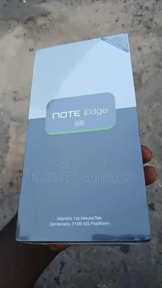 New Infinix Note Edge 256 GB Gray