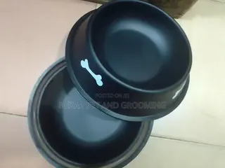 Dog Eating Bowl Stainless Steel Pet Bowl Medium Size