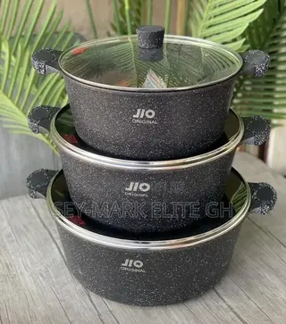 3 Set JLO Granite Nonstick Cookware (Big)