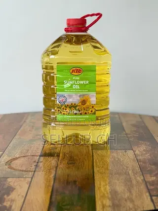 KTC Pure Sunflower Oil 5 Litres - UK Packed Cooking Oil