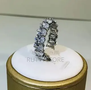 Paved Austrian Zircon Ring