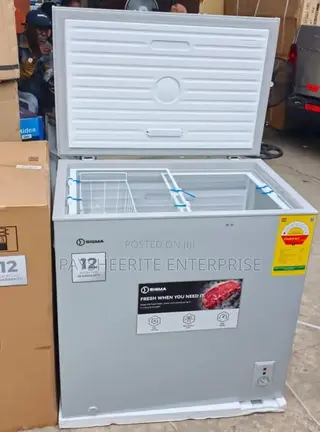 Sigma 199l Chest Freezer With Sliding Glass*ghc2850