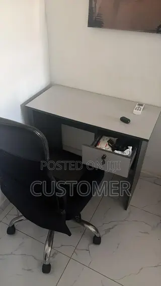 Used Office Table With Chair