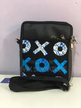 African Print Side Bag
