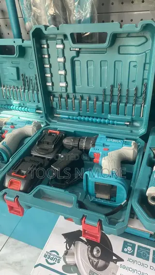 GABKA 21V Cordless Drill With Bit Set