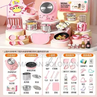 The "Real Cook" Mini Kitchen Set (Functional Cooking