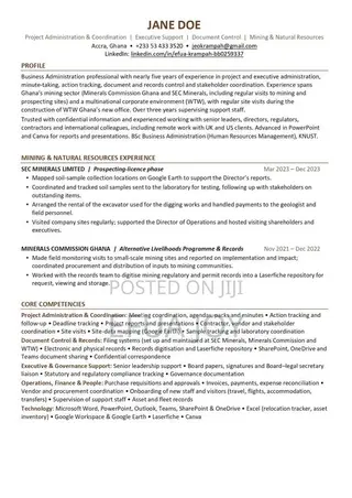 Professional CV Formatting, Cover Letters & Job Documents