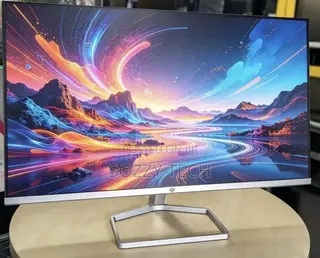 HP M27f Monitor, 27" Screen, Full HD IPS, 75Hz, Response Time: 5ms