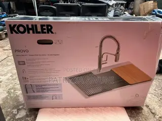 Brand New Kohler Stainless Kitchen Sink For Home And Commercial Use.