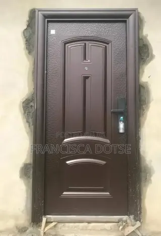 Standard Steel Metallic Single Paladin Security Door Set