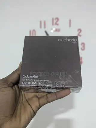 Calvin Klein Euphoria Men Eau De Toilette (EDT), 100 Ml