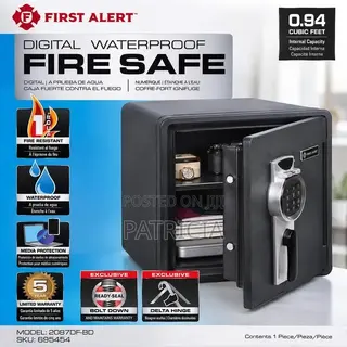 First Alert 2087df-Bd Digital Fireproof Waterproof Safe