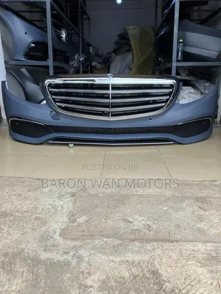 W213 E300 Maybach Style Front Bumoer With Grill Complete Available
