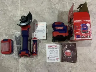 Cordless Angle Grinder and Sheet Sander (Combo Deal)