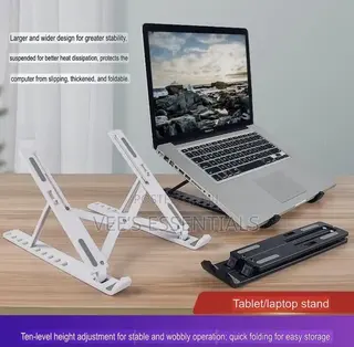 Adjustable Foldable Laptop Stand – Portable & Ergonomic