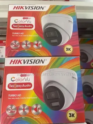 Hikvision 3k Analog 2-Way Audio Dome Camera