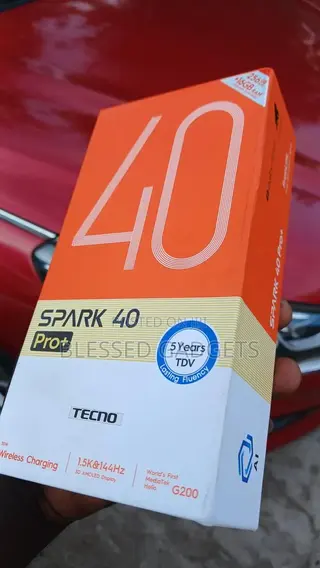 New Tecno Spark 40 Pro+ 256 GB Graphite