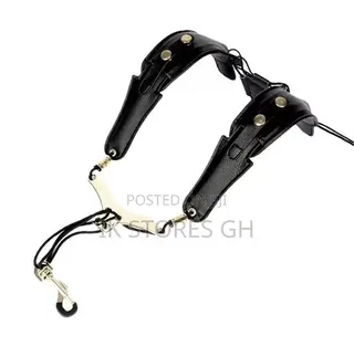 Saxophone Shoulder Strap Double Shoulder Leather Strap Comfortable
