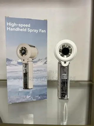 High-Speed Water Spray Handheld Fan