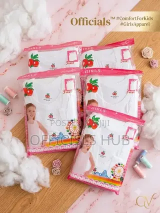 3 in 1 Girls Singlet
