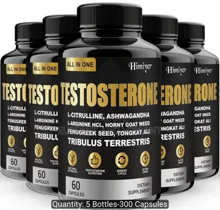 Testosterome Capsules for Men With Tongkat Ali, Horny Goat Weed, Etc