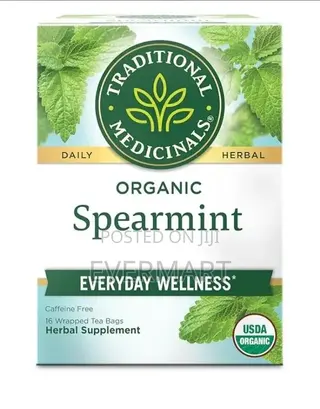 Traditional Medicinals Organic Spearmint Tea | Herbal Mint Tea