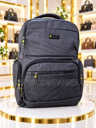 17' Travel Laptop School Bag Plain Backpack - Fast Delivery in 2hrs