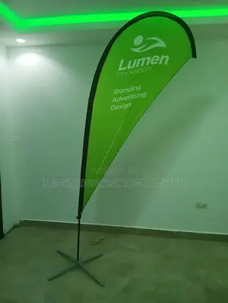 Teardrop Banners Flags With Print (3.4m)