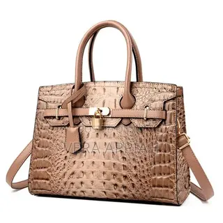 Classic Crocodile Leather Bag