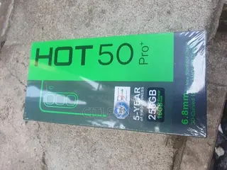 New Infinix Hot 50 Pro+ 4G 256 GB Black