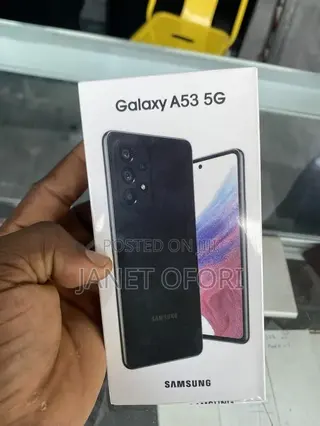 New Samsung Galaxy A53 5G 128 GB Black