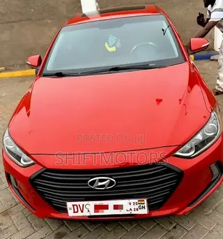 Hyundai Elantra 2017 Red
