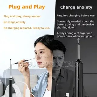 Earwax Remover With Wired Camera, Compatible With Ios and Android
