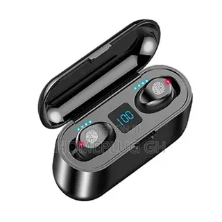 Wireless Earbuds With LED Display Charging Case