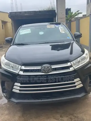 Toyota Highlander XLE 2019 Black